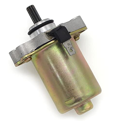 High-Performance Starter Motor for Derbi Atlantis, Hunter, Paddock, Predator 50 | Compatible with Italjet Formula, Torpedo 50 DD DT LC | Fits Atala Byte AT10 50, Hacker AT12 LC Racing 50 | Works with Malaguti CR1 50 & ATU 50 Spin GE | Perfect for Scooter Repair & Maintenance