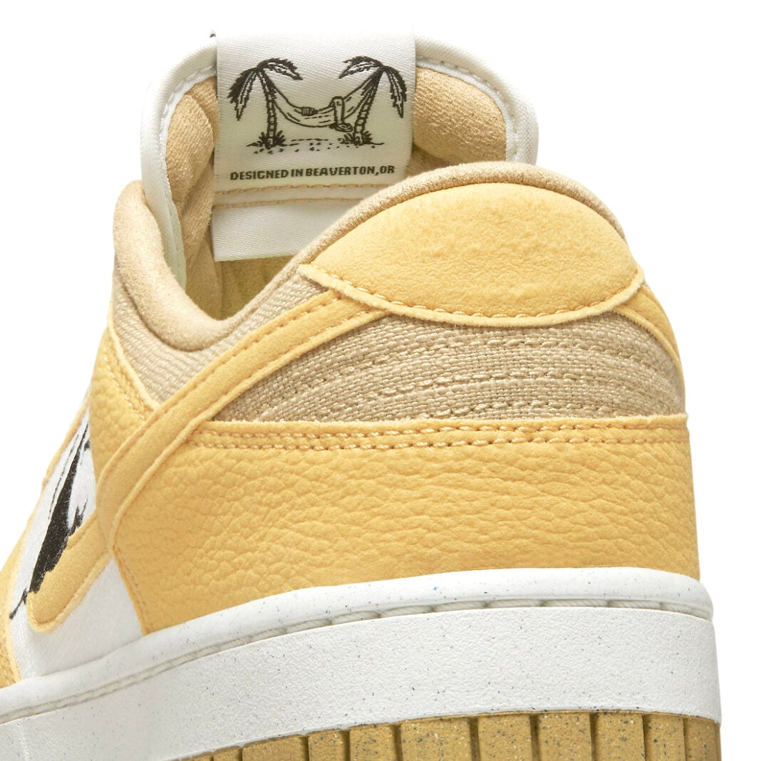 Nike Dunk Low Sun Club Wheat Grass Orange Sneakers - Men's Casual Shoes for Streetwear & Everyday Comfort - Perfect for Walking, Running, and Urban Fashion