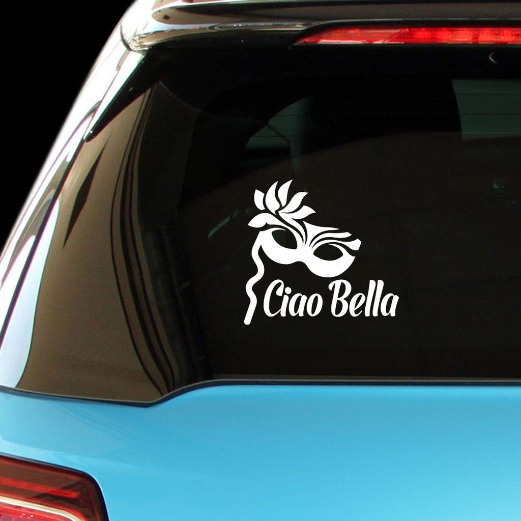 Premium Italian Car & Laptop Vinyl Sticker Decal - Bella Italia Design for Vehicles, Laptops, Walls | Perfect for Home Decor, Office, Gifts & Travel Accessories