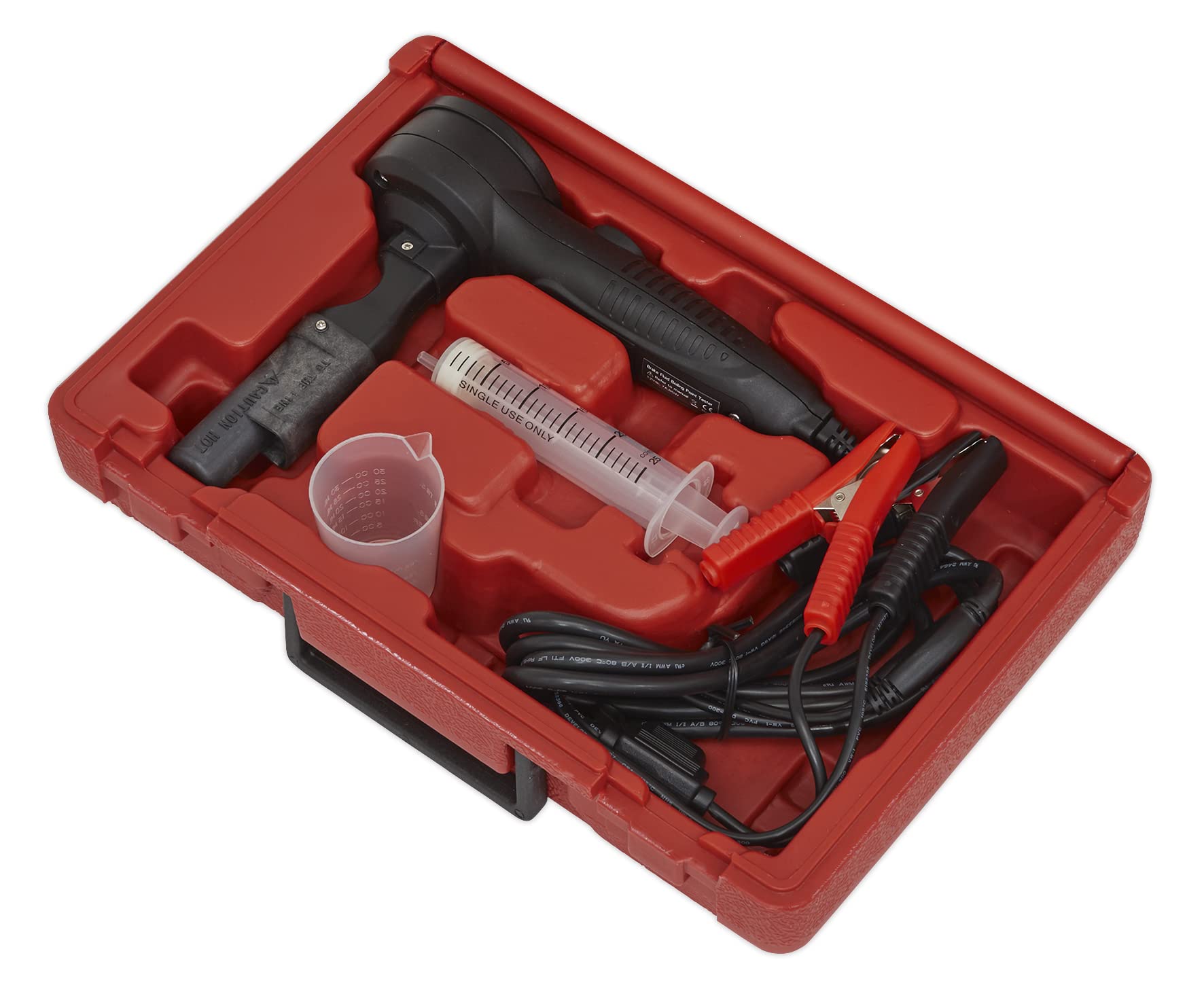 Sealey VS0275 Professional Brake Fluid Tester - Digital Boiling Point Test Kit for Cars, Trucks & Motorcycles | Accurate Hydraulic Fluid Analysis for Vehicle Maintenance & Safety Checks
