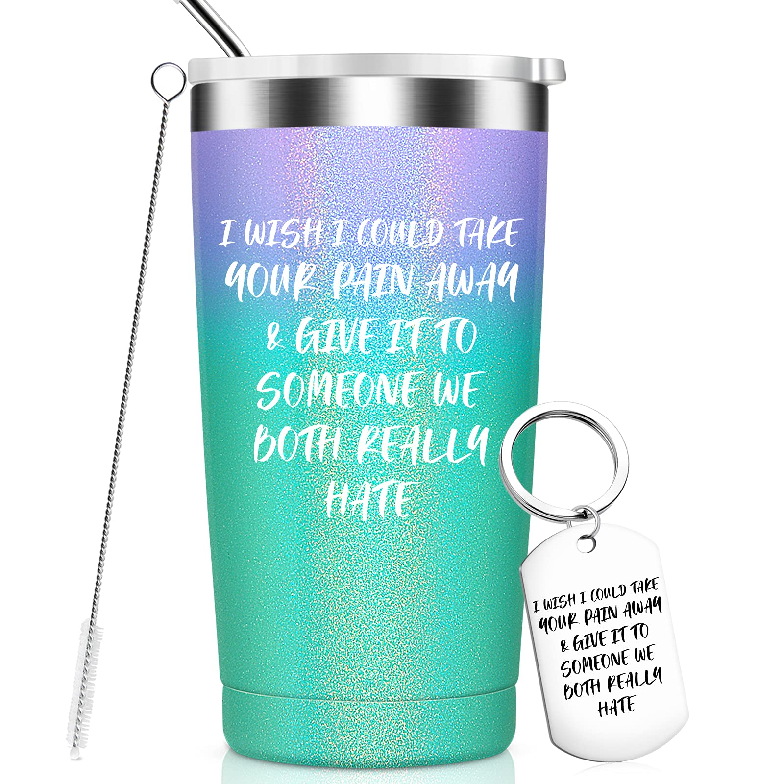 Funny Get Well Gifts for Women - 20oz Insulated Tumbler for Comfort & Healing