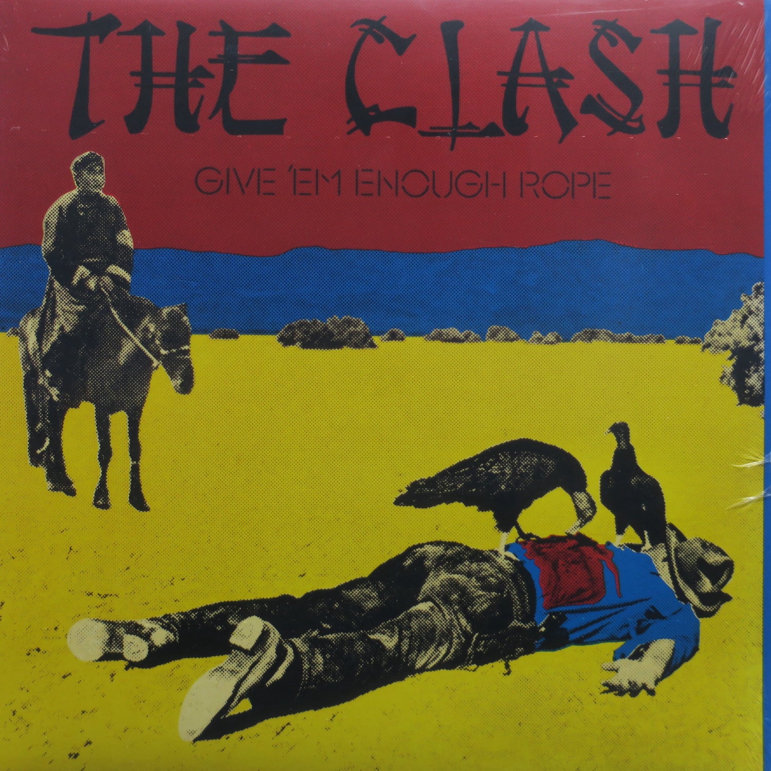 CLASH 'Give 'Em Enough Rope' 180g Vinyl LP Record - Classic Punk Rock Album for Music Collectors & Vinyl Enthusiasts | Perfect for Home Listening & DJ Sessions
