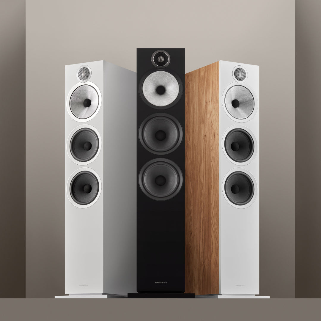B&W 603 S3 Floor Standing Speakers - High-End Audio Tower Speakers with Crisp Sound | Perfect for Home Theater & Music Listening
