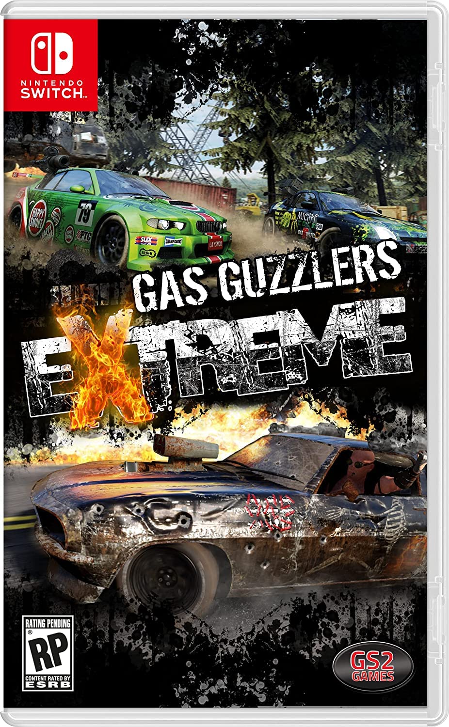 Gas Guzzlers - Nintendo Switch Racing Game | High-Speed Car Combat & Multiplayer Action | Perfect for Game Nights & Competitive Play