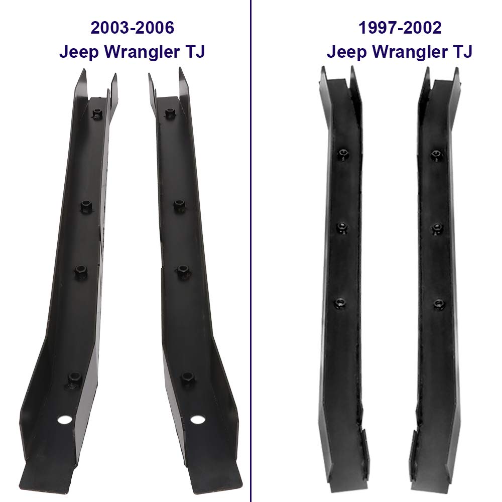Mountainpeak Center Skid Plate Frame Rust Repair Kit for 1997-2002 Jeep Wrangler TJ - Heavy Duty Off-Road Protection & Underbody Reinforcement for Trail & Rock Crawling