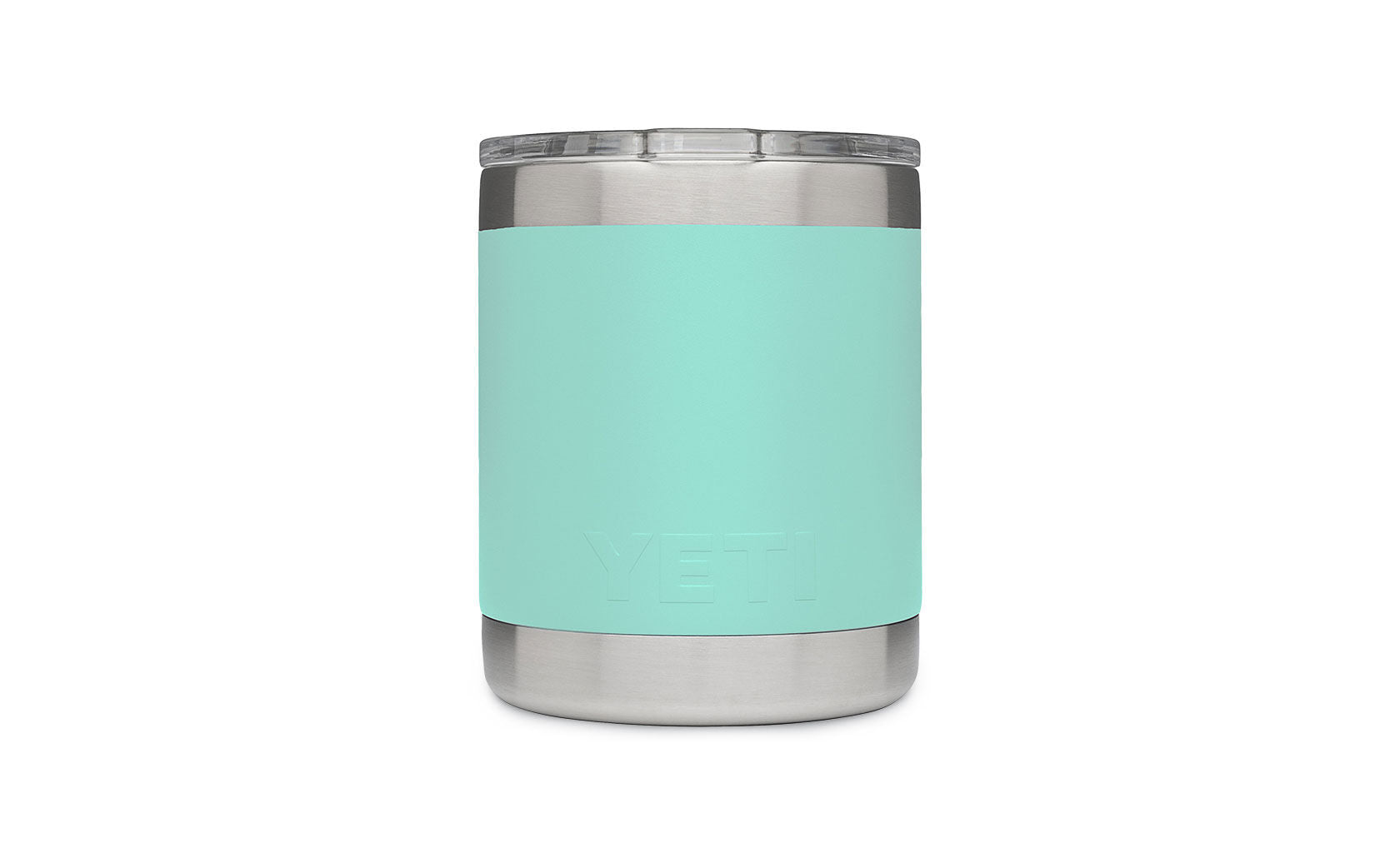 Yeti Rambler 10 oz Lowball Tumbler - Insulated Stainless Steel Cup for Coffee, Tea & Cocktails - Perfect for Home, Office & Outdoor Use - Seafoam Green