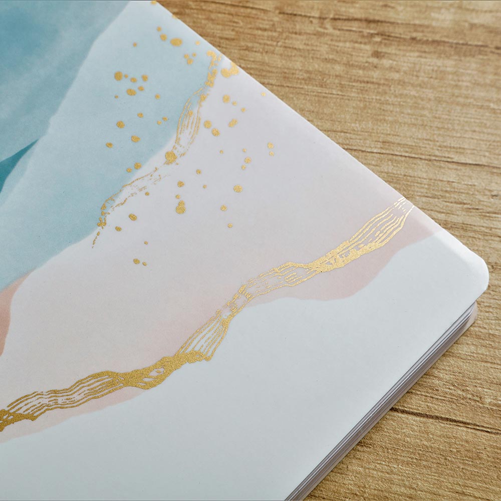 Clairefontaine Evanescence Stapled Notebook - Sewn Spine, 9x14cm, Premium Writing Journal for School, Office & Travel, Perfect for Note-Taking & Sketching
