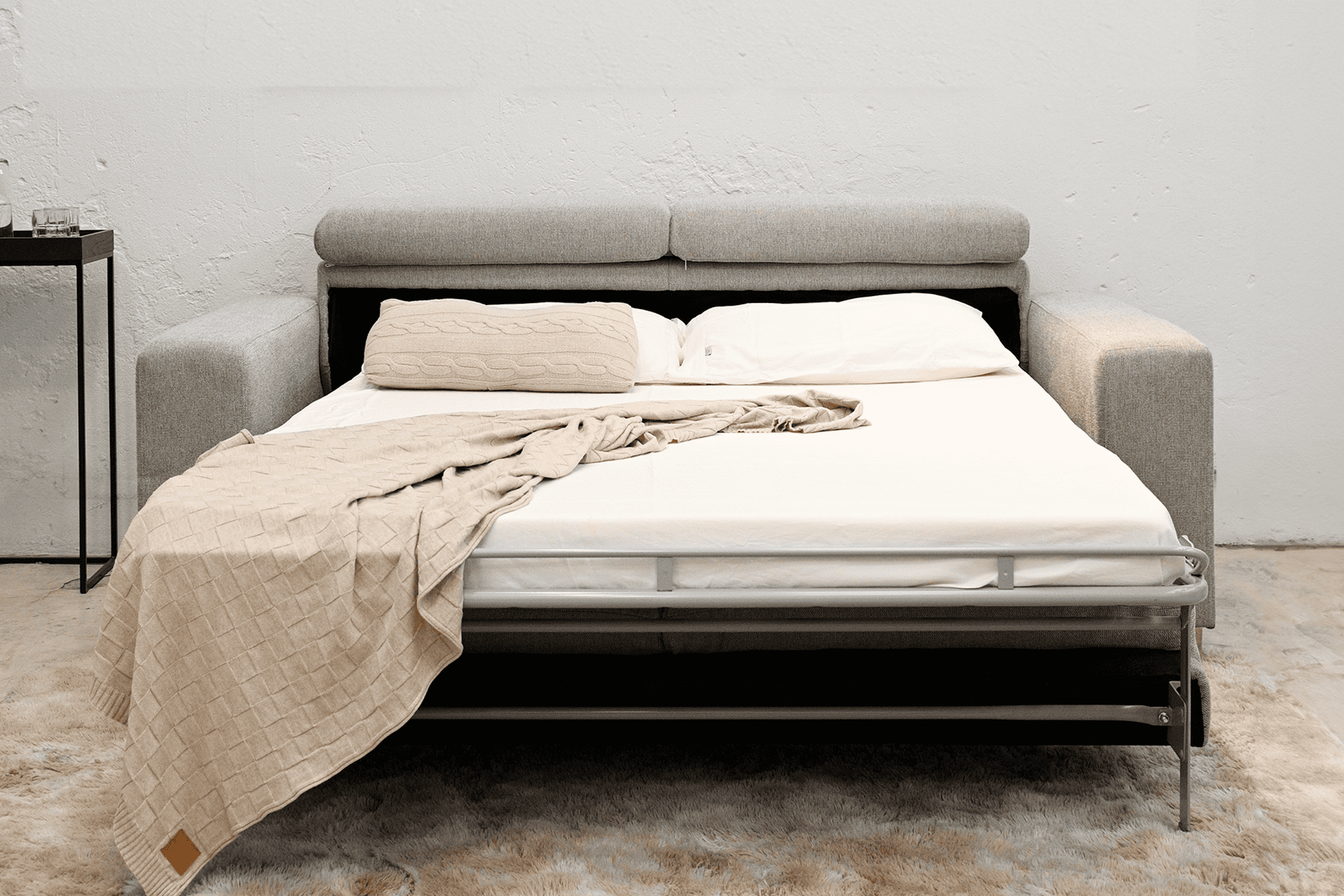 Juana Sofa Bed - Convertible Sleeper Couch for Small Spaces, Living Room & Guest Room Furniture - Comfortable and Stylish Modern Design