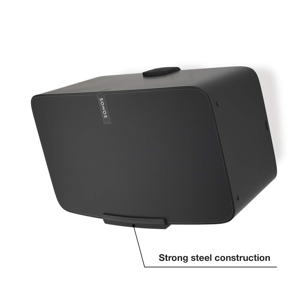 Flexson Wall Mount Bracket for Sonos Play:5 Speaker - Secure & Adjustable Installation for Home Theater & Music Rooms