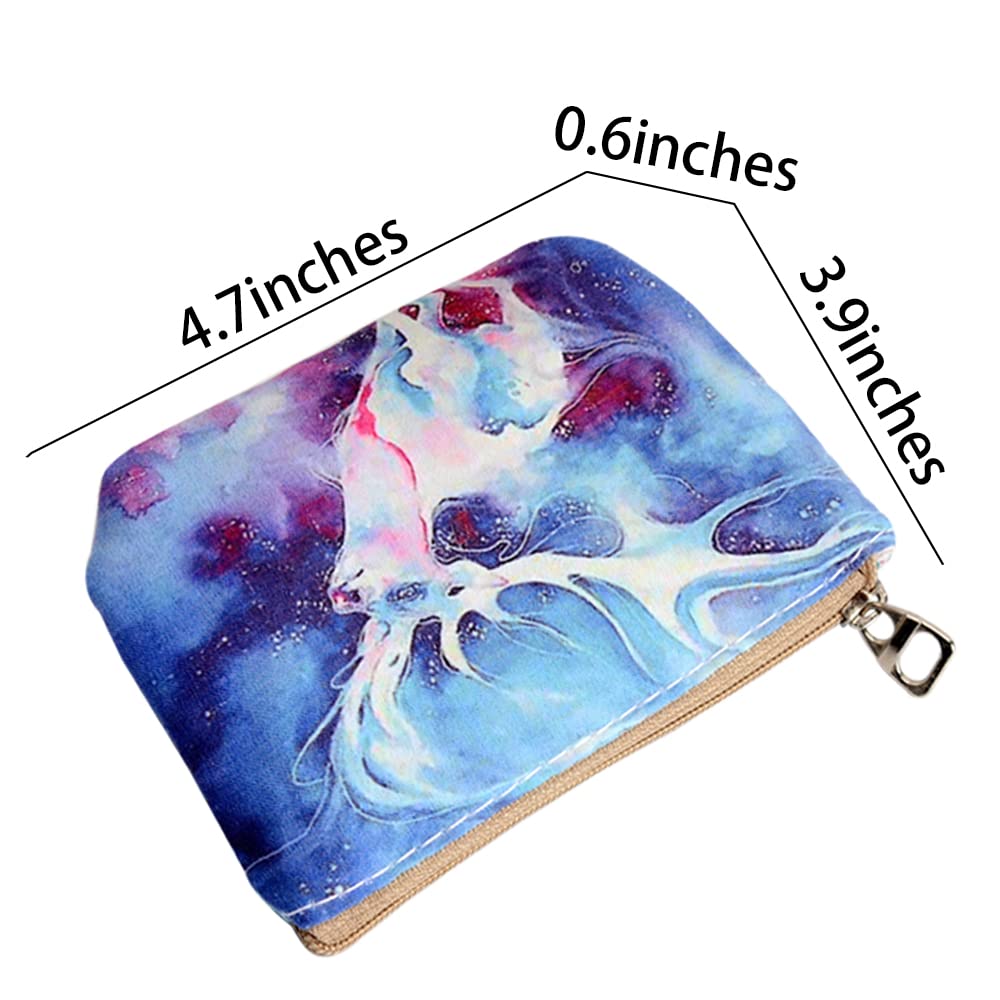 Cute Fashion Coin Purse Wallet for Women & Girls - Small Change Pouch with Key Holder - Perfect for Shopping, Travel & Everyday Use