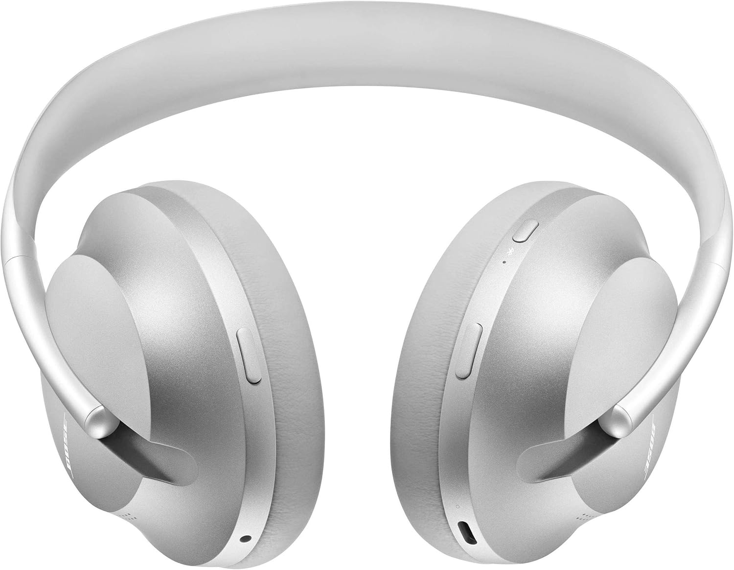 Bose Headphones 700 - Premium Noise Cancelling Bluetooth Over-Ear Wireless Headphones with Built-in Mic, Alexa Voice Control & Crystal Clear Call Quality (Silver Luxe) | Perfect for Travel, Work & Home Entertainment