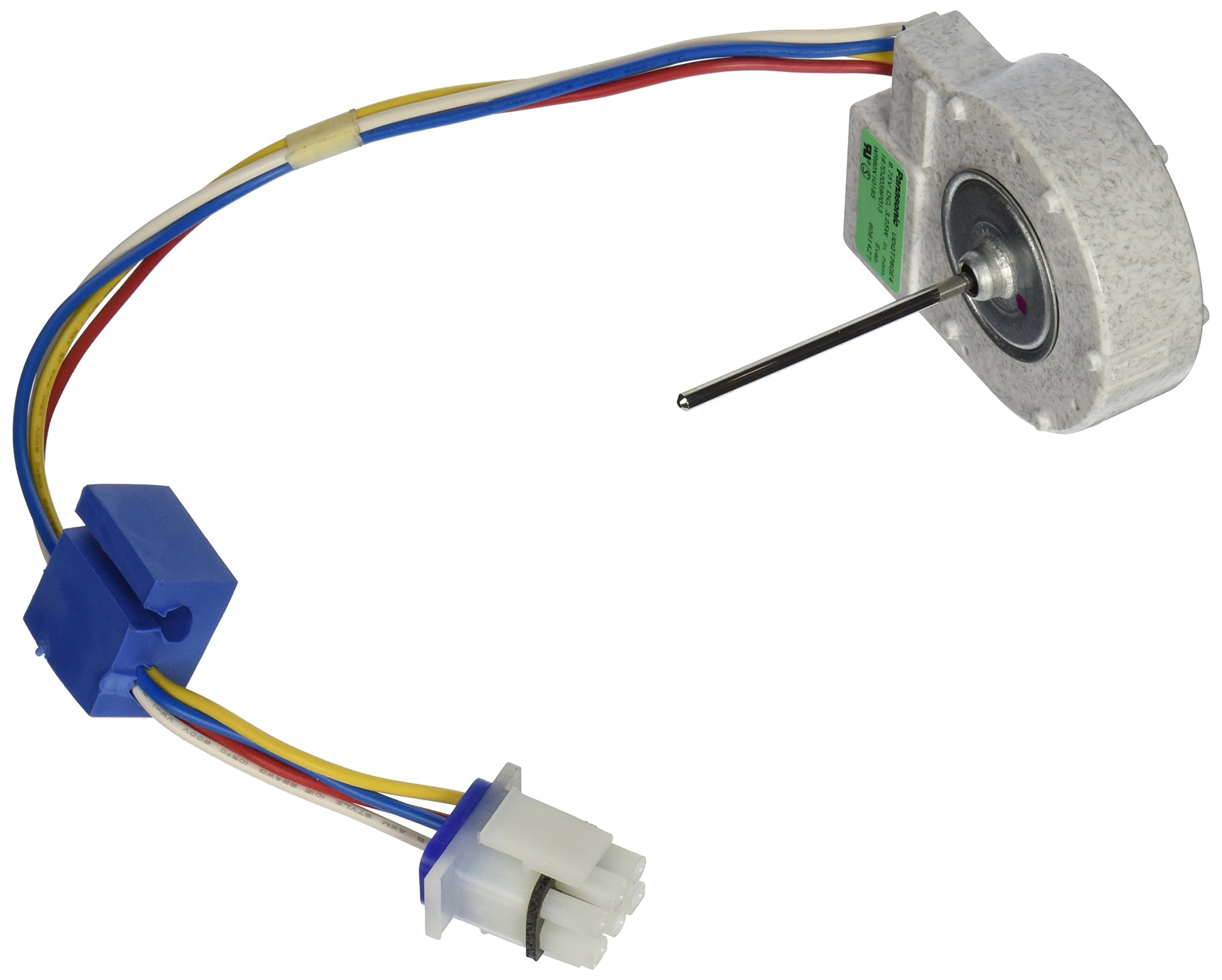 GE WR60X10228 Refrigerator Evaporator Fan Motor Replacement - Compatible with GE Appliances, Quiet & Durable Cooling Fan for Fridge Freezer Repair (Home Kitchen Use)