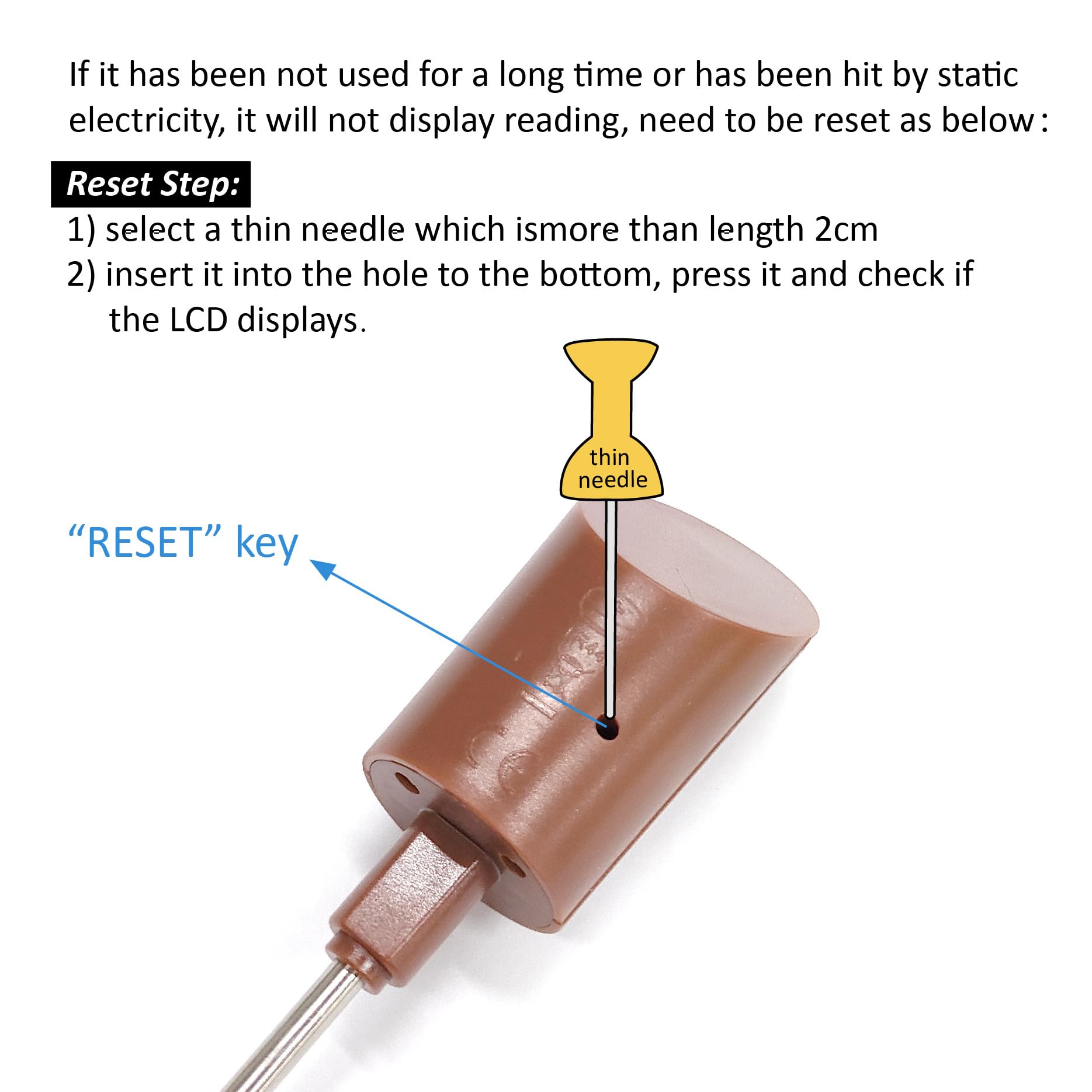 Efeng Silicone Candy Thermometer Spatula with Pot Clip - Built-in Digital Thermometer for Chocolate, Candy, Creams, Sauces, Jams & Meat Cooking - Perfect for Baking, Candy Making & Kitchen Use