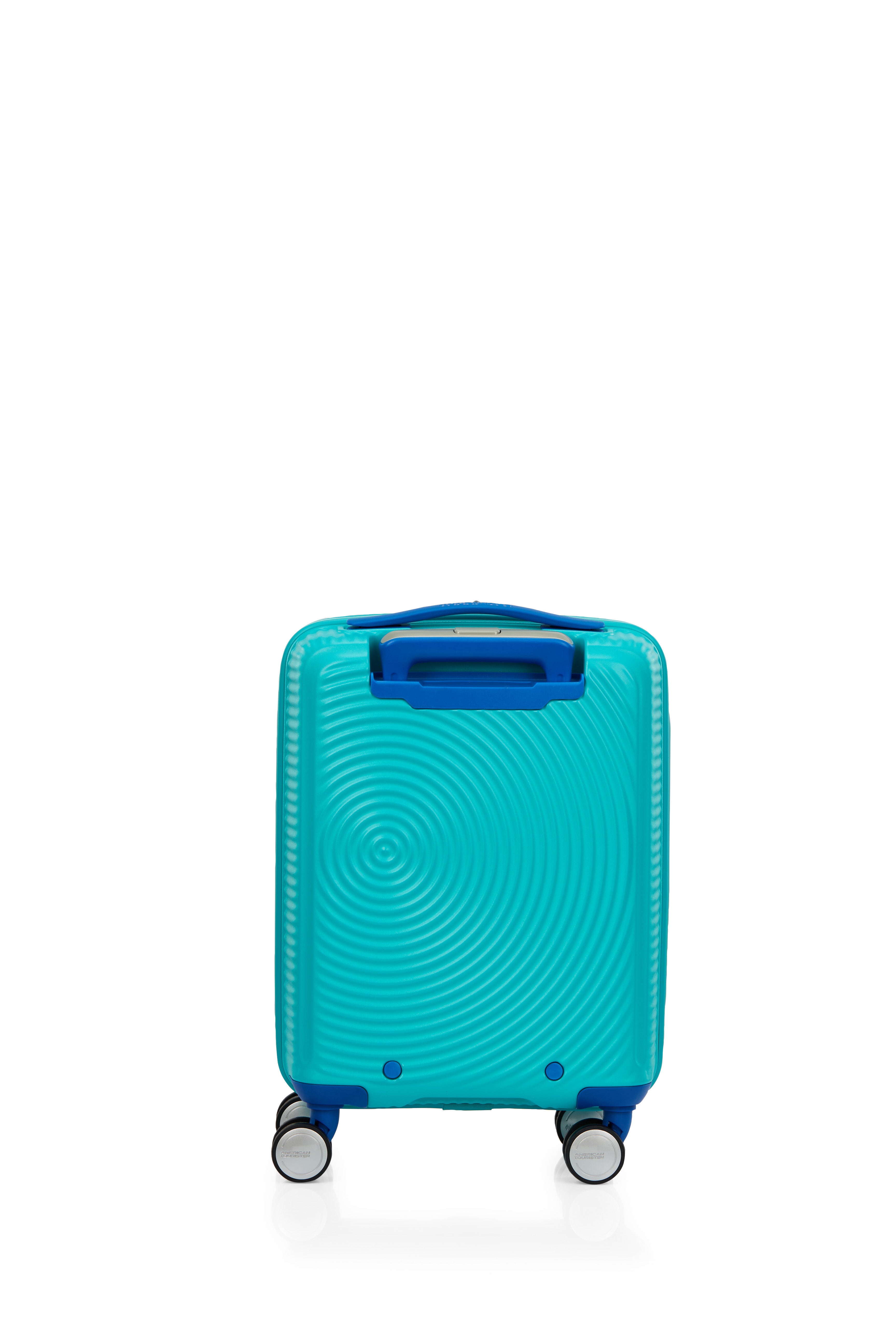 American Tourister Little Curio 47cm Spinner Luggage - Teal/Blue Carry-On Suitcase for Travel, Business Trips & Weekend Getaways