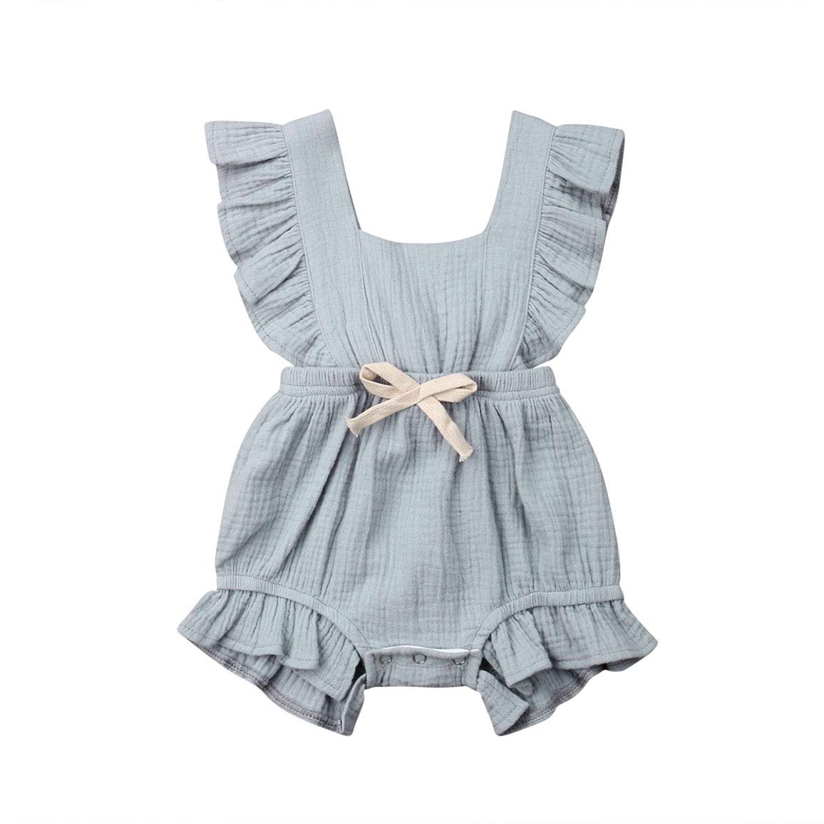 Newborn Baby Boy & Girl Romper Jumpsuits - Soft Solid One-Piece Outfits for Toddlers | Fall & Winter Baby Clothes | Perfect for Playdates, Family Photos & Everyday Wear