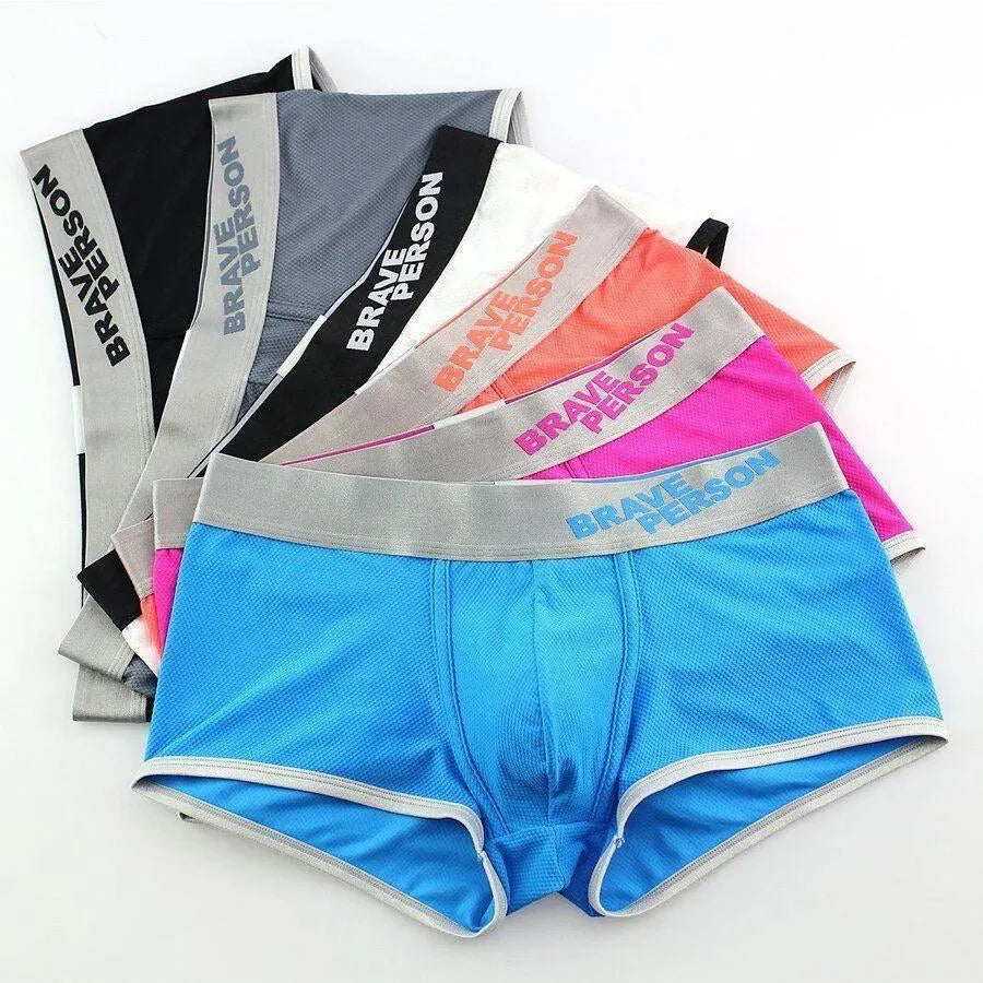 Breathable Men's Boxer Shorts - Soft & Comfortable Underwear for Everyday Wear - Perfect for Workout, Sleep & Casual Use