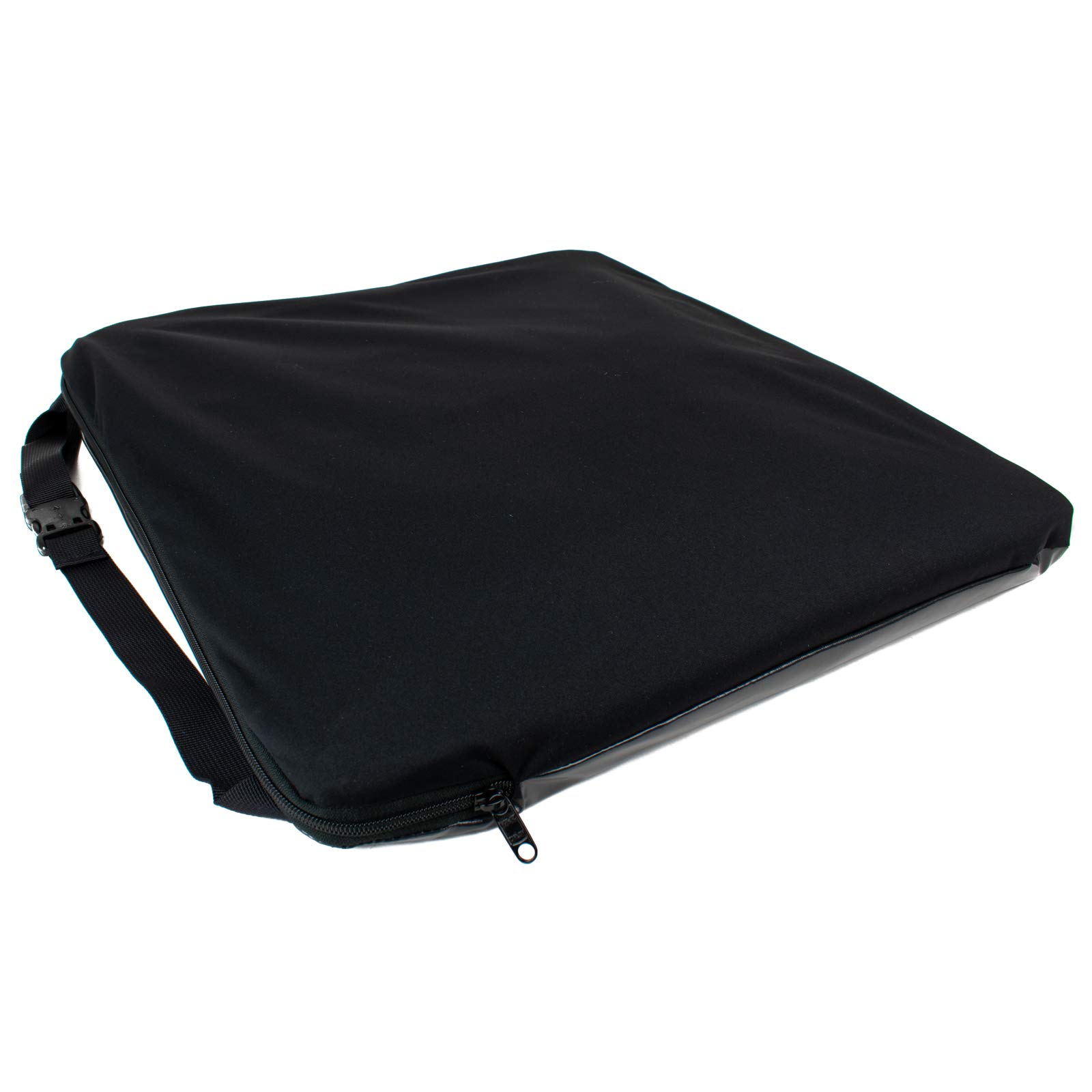 Skil-Care Gel-Foam Seat Cushion with Vinyl & LS Cover - 18x16x1.5 Inches - Pressure Relief for Wheelchair, Office Chair & Car Seat - Ideal for Back Pain & Comfort Support