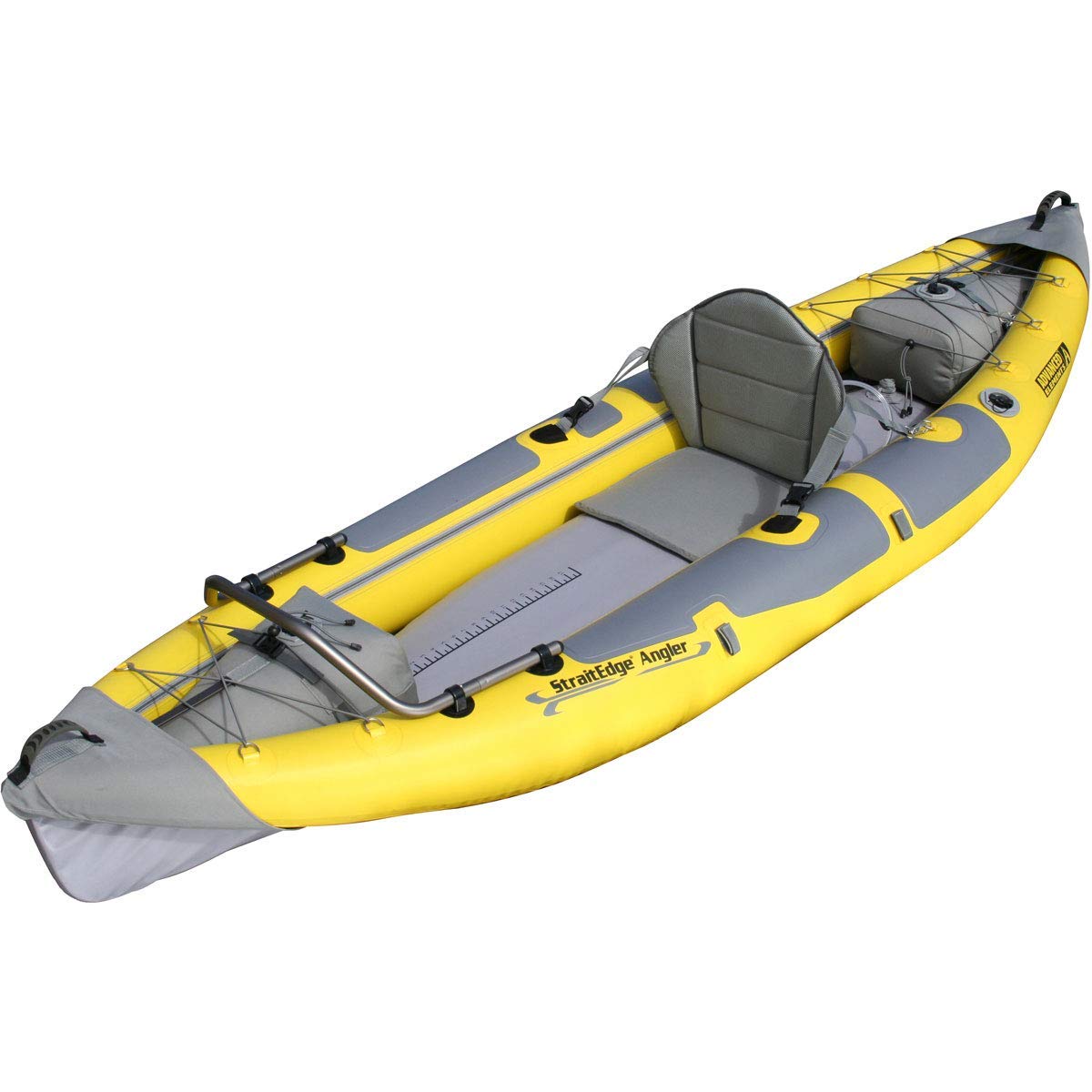 Advanced Elements Straitedge Angler Inflatable Kayak - Lightweight Fishing Kayak for Lakes & Rivers - Perfect for Anglers & Outdoor Adventures