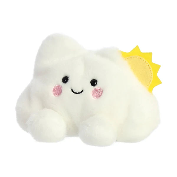 Palm Pals Summer Cloud Plush Toy - Adorable Mini Stuffed Animal for Kids & Collectors | Perfect for Gifts, Room Decor, and Stress Relief