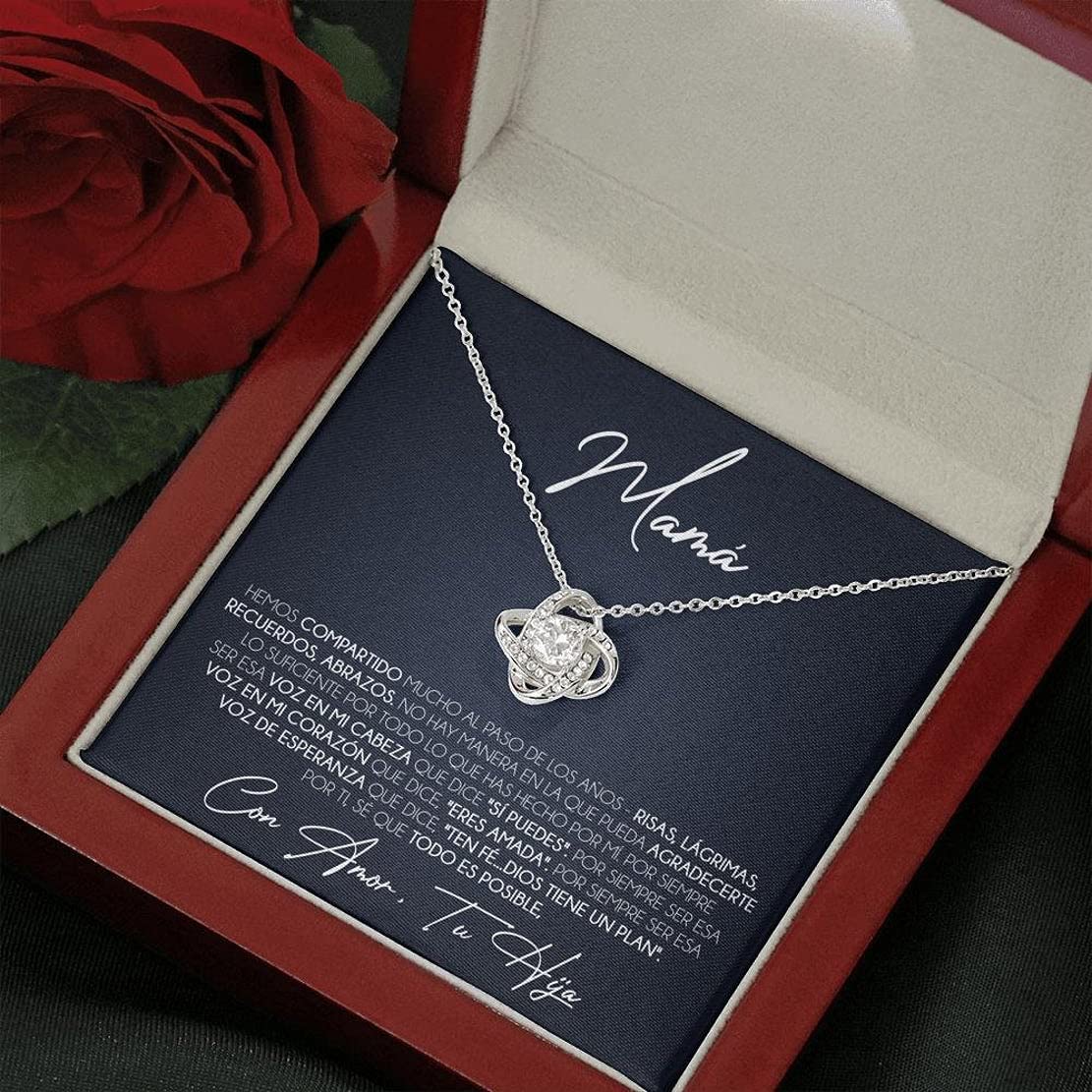 Regalo Para Mamá De Hija - Collar Madre e Hija - Para Mi Madre - Cumpleaños De Mamá - Regalo Día De Las Madres - Mejor Regalo Para La Mejor Mamá - Birthday, Vacation, Christmas Gifts - VIGIFSANA - Perfecto Para Aniversarios, Celebraciones Familiares y Momentos Especiales