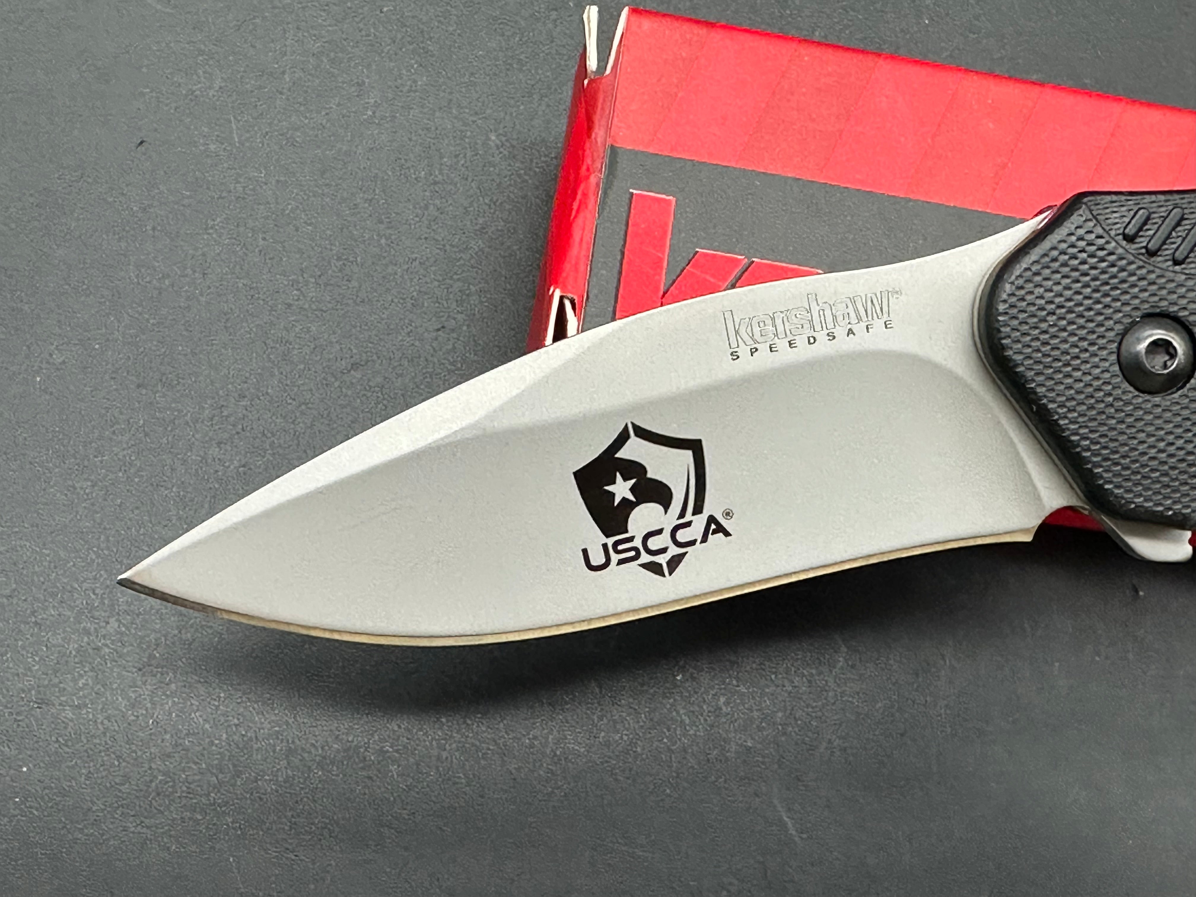Kershaw Clash Folding Pocket Knife - Premium USCCA Member Edition | EDC, Outdoor Camping & Survival Gear