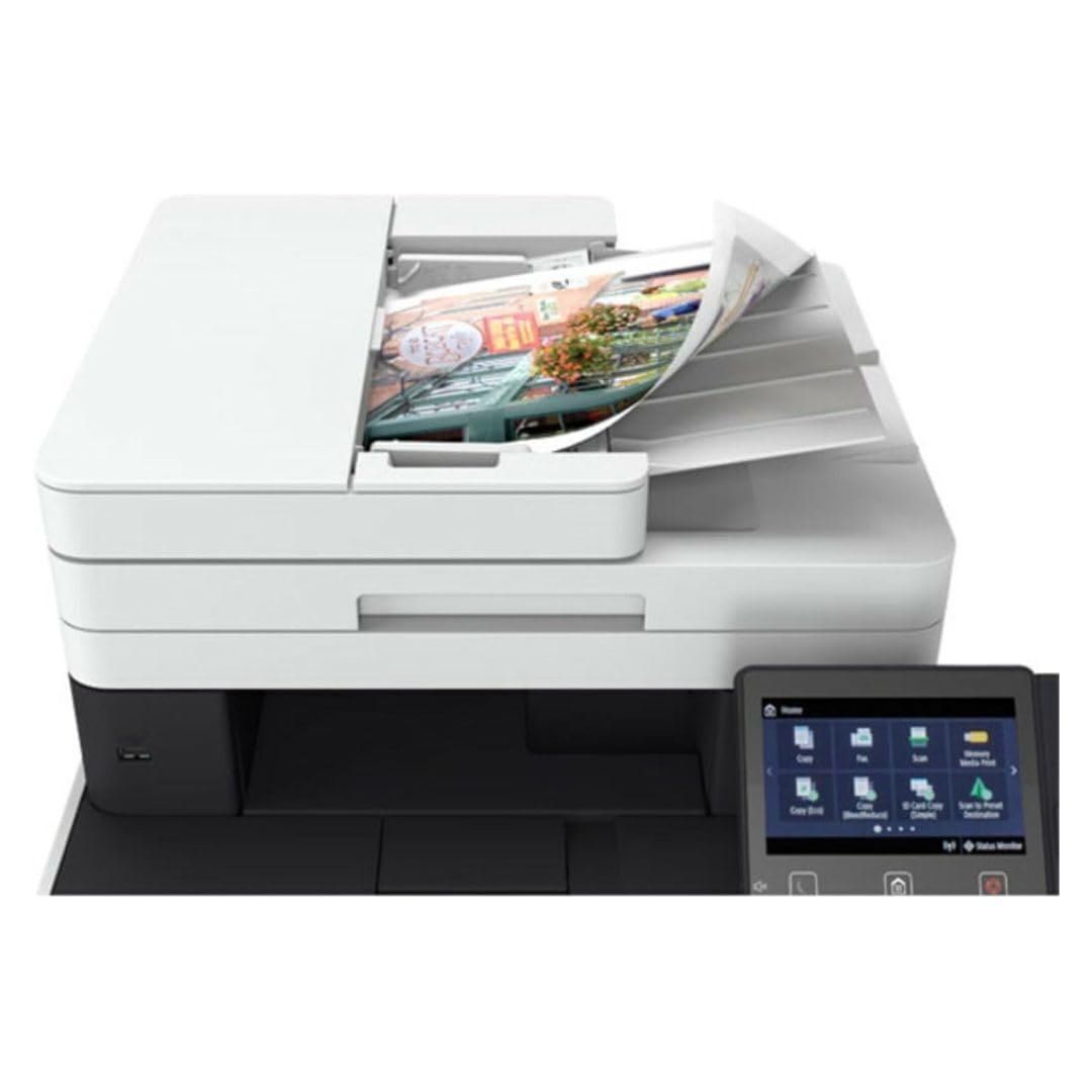 Canon Color imageCLASS MF743Cdw Wireless All-in-One Laser Printer - NFC, Duplex Printing, Mobile Ready (Renewed, Black & White) | Perfect for Home Office & Small Business Printing Needs