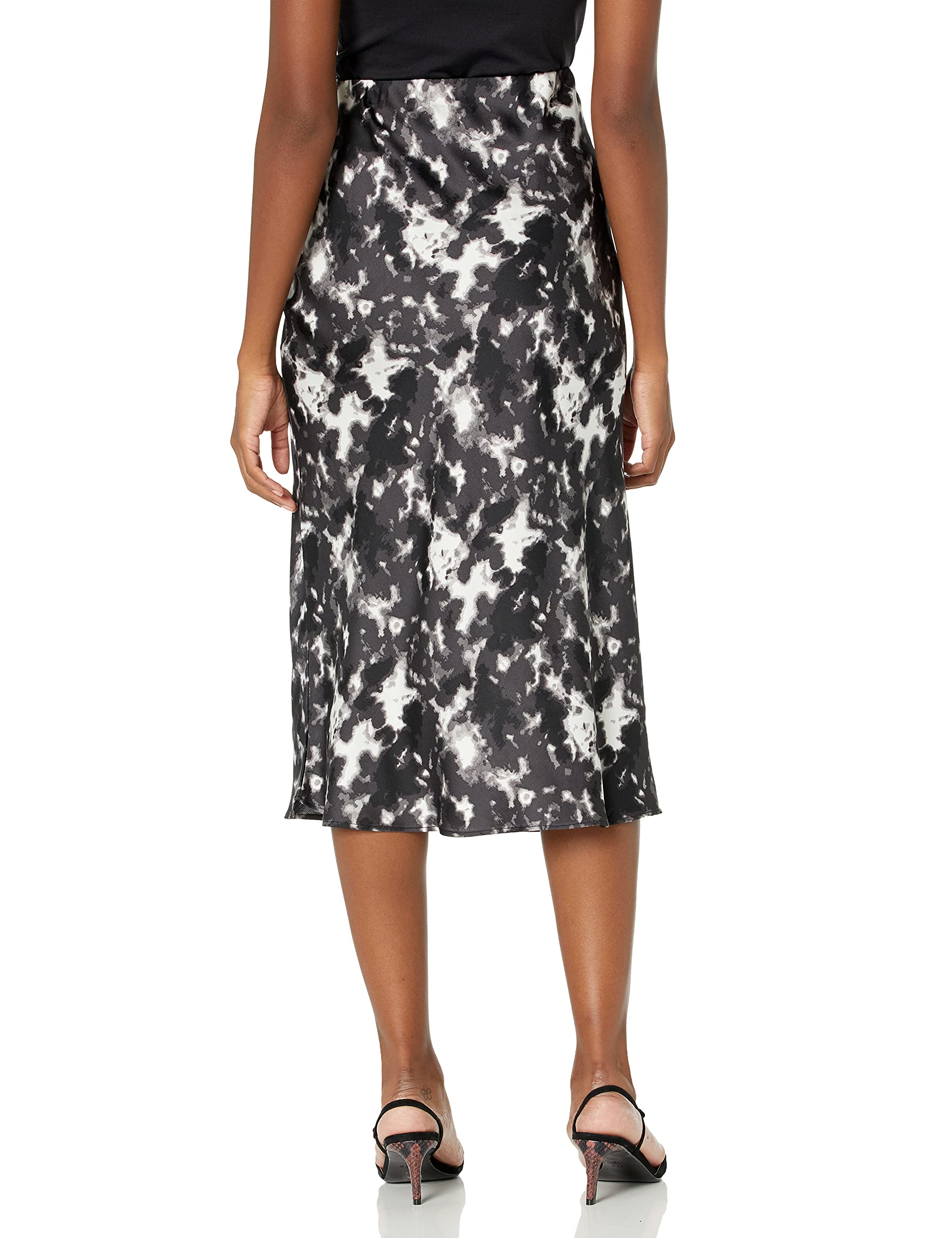Mud Pie Women's Anya Floral Print Midi Skirt - Stylish & Comfortable Summer Skirt for Casual Outings, Beach Vacations & Date Nights