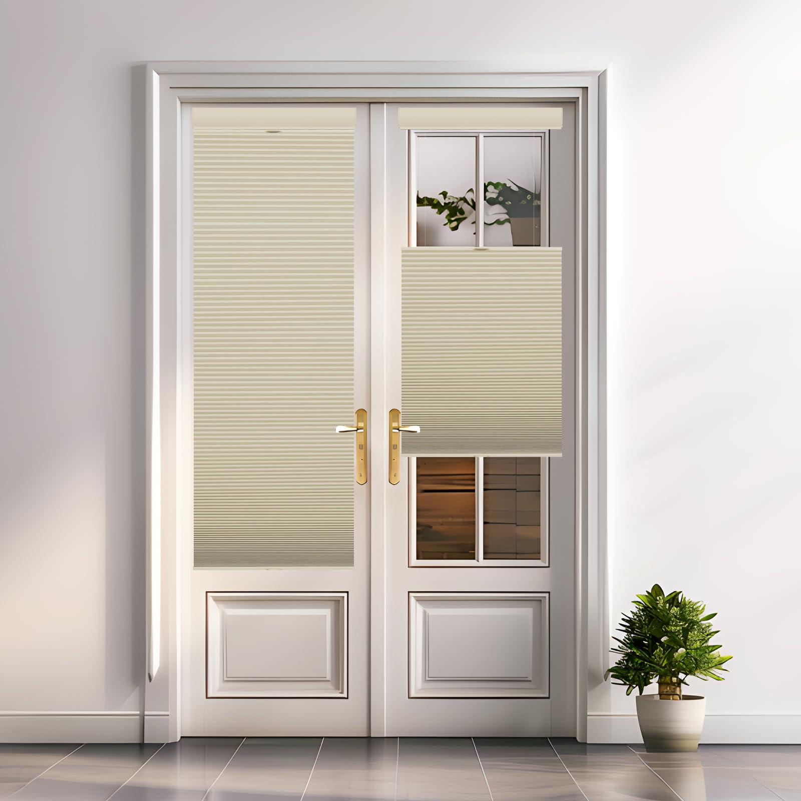 Top Down Bottom Up Room Darkening Cellular Blinds - 1