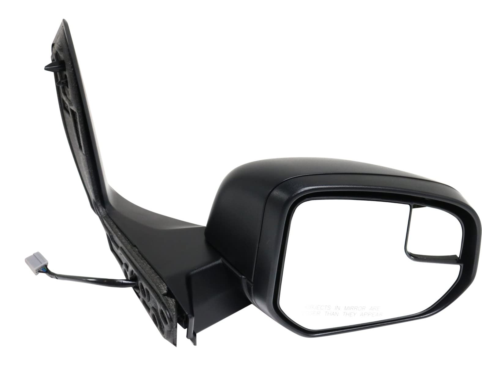 Ford Transit Connect Passenger Side Heated Power Glass Mirror with Blind Spot - Compatible with 2014-2022 Models | Durable Replacement for Garage & Professional Use | Enhanced Safety for Highway Driving & Parking