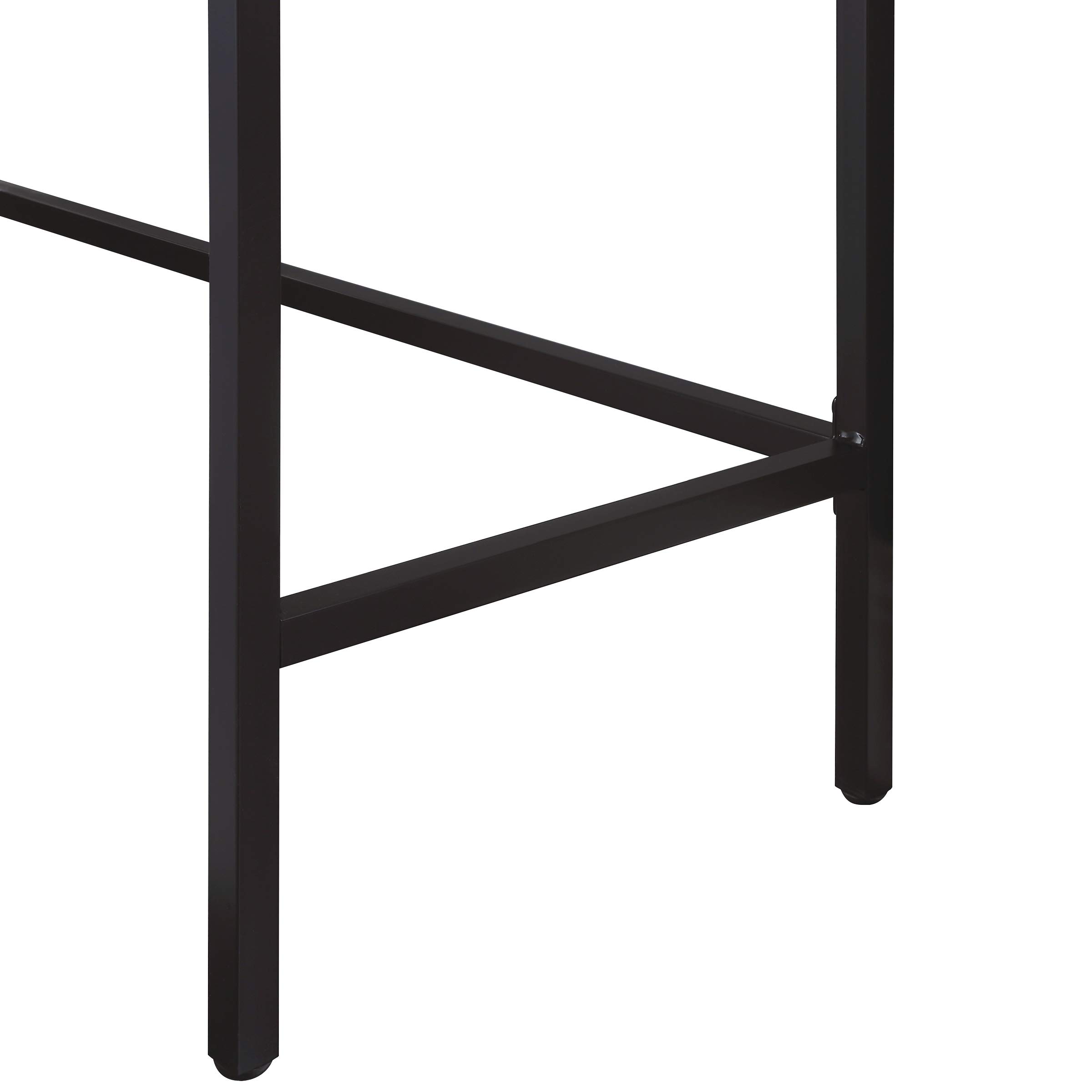 OSP Home Furnishings Modern L-Shaped Computer Desk in Ozark Ash Finish - Perfect for Home Office, Gaming Setup & Small Space Workstations