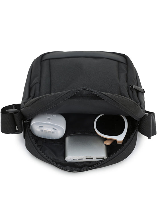 Tosca TCA943 Black Shoulder Bag for Women - Stylish & Lightweight Crossbody Purse for Work, Travel & Everyday Use