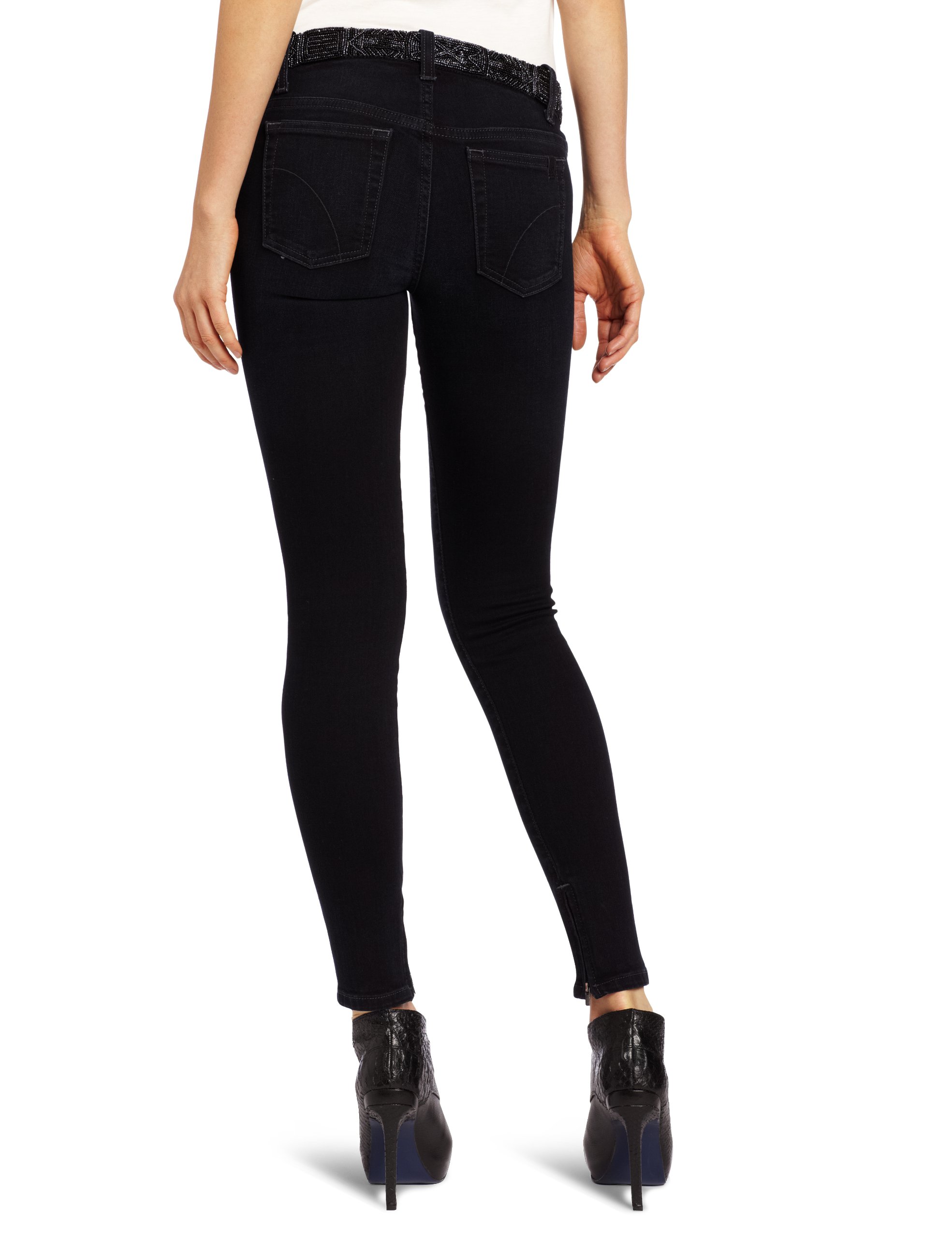 Joe's Jeans Women's High-Rise Zip Skinny Jeans - Stretch Denim Pants for Slim Fit & Comfort | Perfect for Work, Date Night & Casual Outings