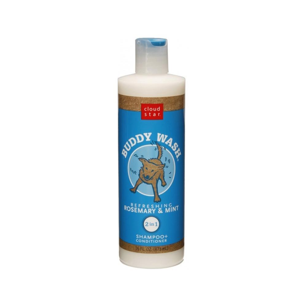 **Buddy Wash Natural Dog Shampoo & Conditioner - Gentle Cleansing for All Coat Types - Perfect for Bath Time & Grooming**