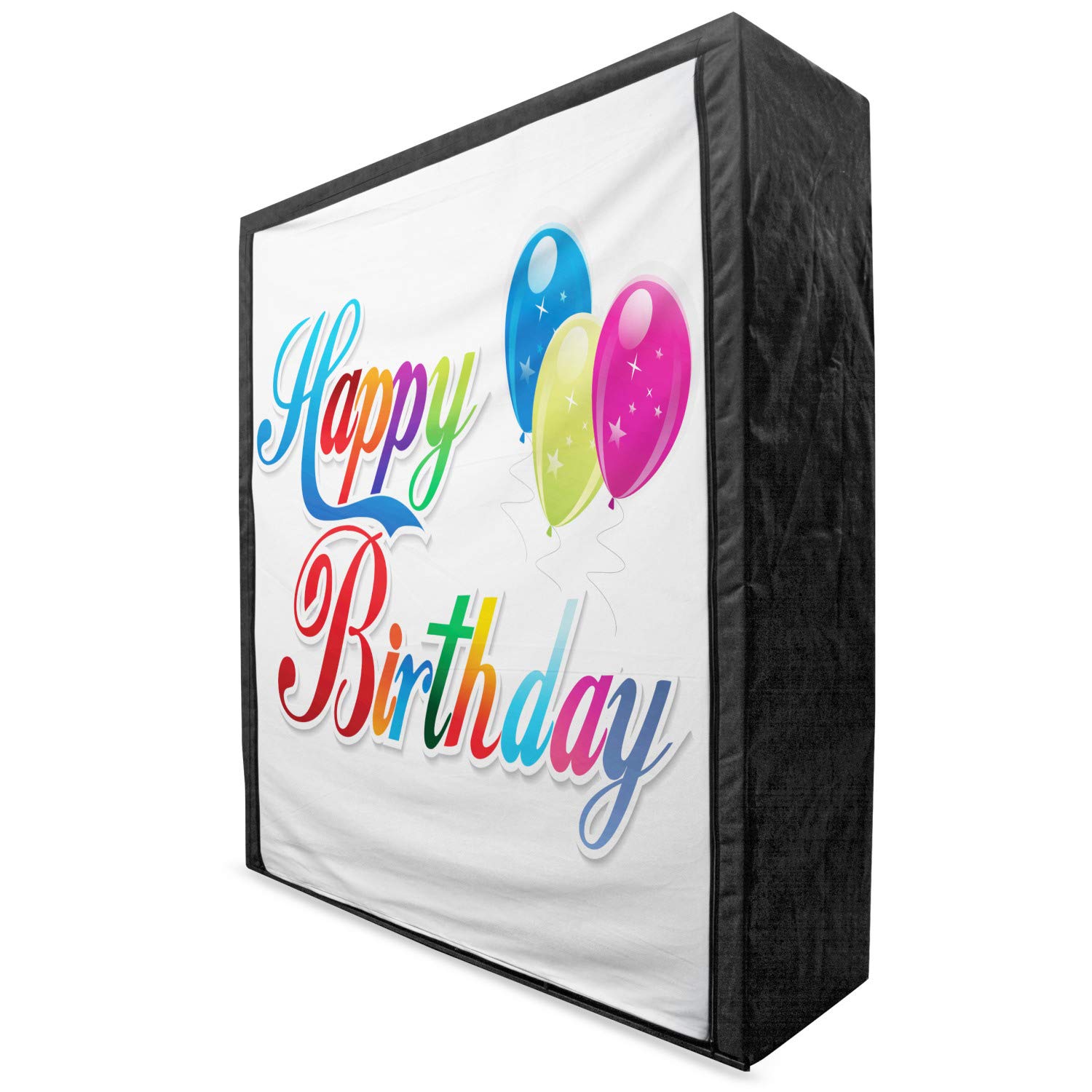 Ambesonne Birthday Portable Fabric Wardrobe - 59