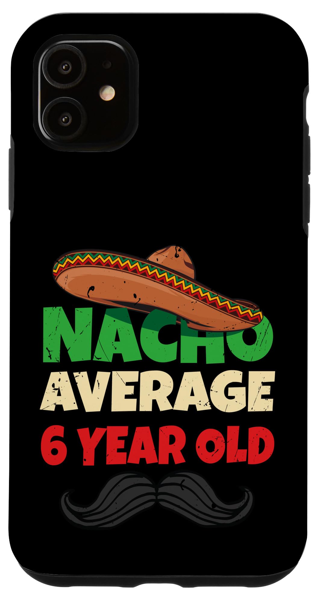 Funny 6th Birthday iPhone 11 Case - Cute 