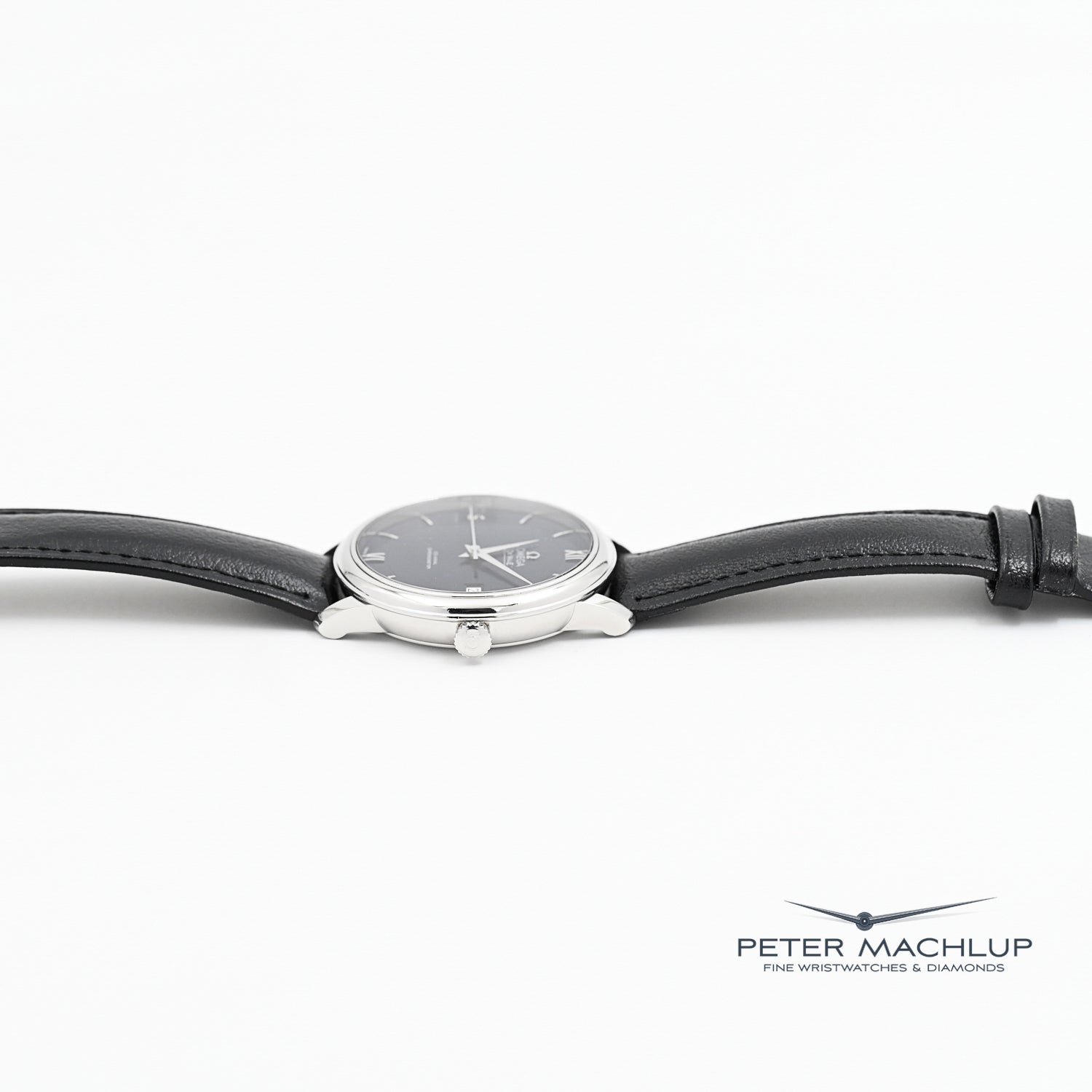 Omega Deville Prestige Date Men's Watch - Luxury Automatic Dress Watch with Date Display - Perfect for Business, Formal Events & Special Occasions