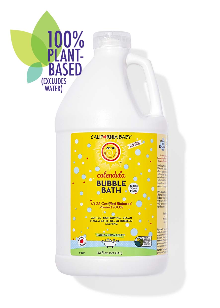 Calendula™ Bubble Bath - 64oz (Half Gallon) for Relaxing & Soothing Bath Time - Perfect for Stress Relief & Skin Hydration