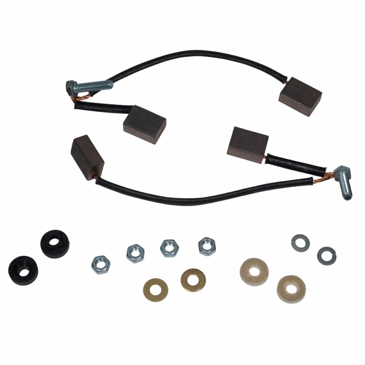 Performance Plus Carts Starter Generator Brush Set for EZGO Golf Cart - Compatible with 2008 & Newer Models - Perfect for Maintenance & Repair of EZGO Starter Motors