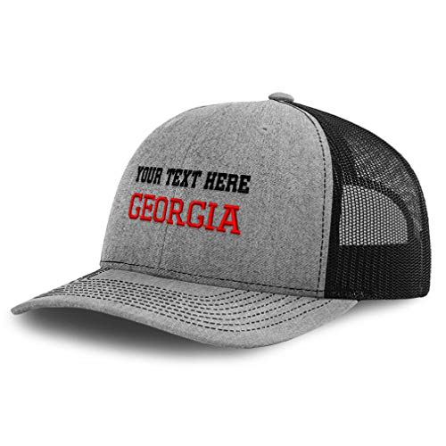 Heather Grey Black Personalized Text Here