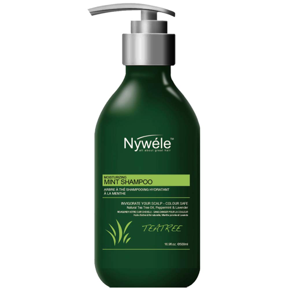 Nywele Tea Tree Mint Moisturizing Conditioner 500ml - Hydrating & Refreshing Hair Care for Dry & Itchy Scalp - Perfect for Daily Use & Post-Workout Refreshment