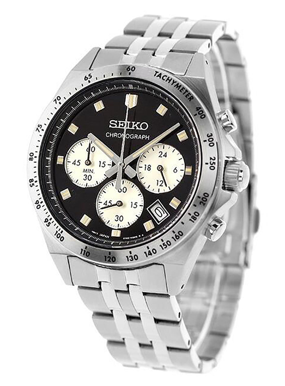 SEIKO Chronograph Watch SBTR047 - Japan Automatic Movement, JDM Exclusive - Perfect for Business, Casual, and Sports Wear