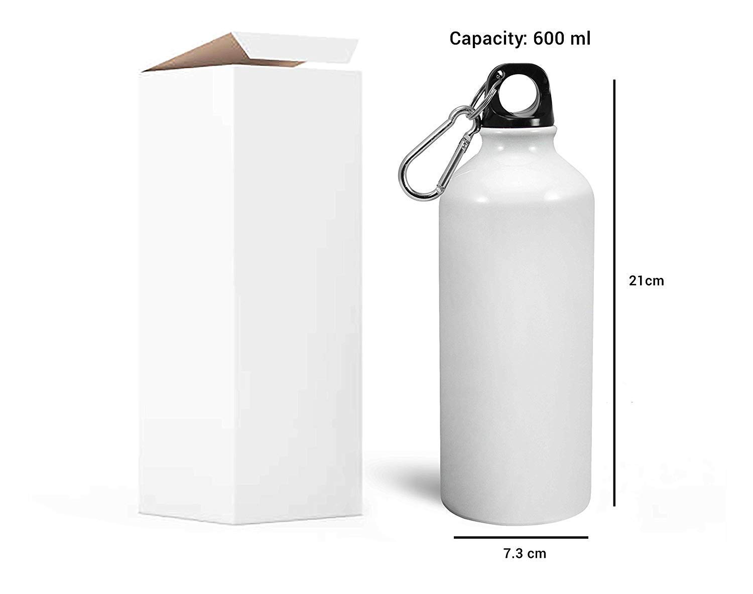 Tee Mafia® Captain Marvel Insulated Water Bottle | 600ml Avengers Themed Stainless Steel Sipper Bottle | Leakproof & BPA-Free | Perfect for Gym, Hiking, School & Office