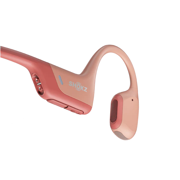 Shokz OpenRun Pro Bone Conduction Headphones - Wireless Bluetooth Sports Headphones for Running, Cycling & Workouts - Sweatproof & Lightweight (Pink) - Perfect for Outdoor Activities & Gym Training