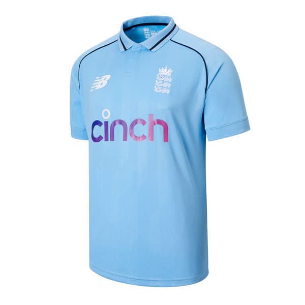 ECB ODI SS Men's Polo Shirt - High-Quality Replica for Cricket & Casual Wear - Perfect for Sports, Outings & Everyday Comfort