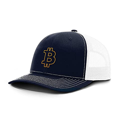 Navy Front / White Mesh