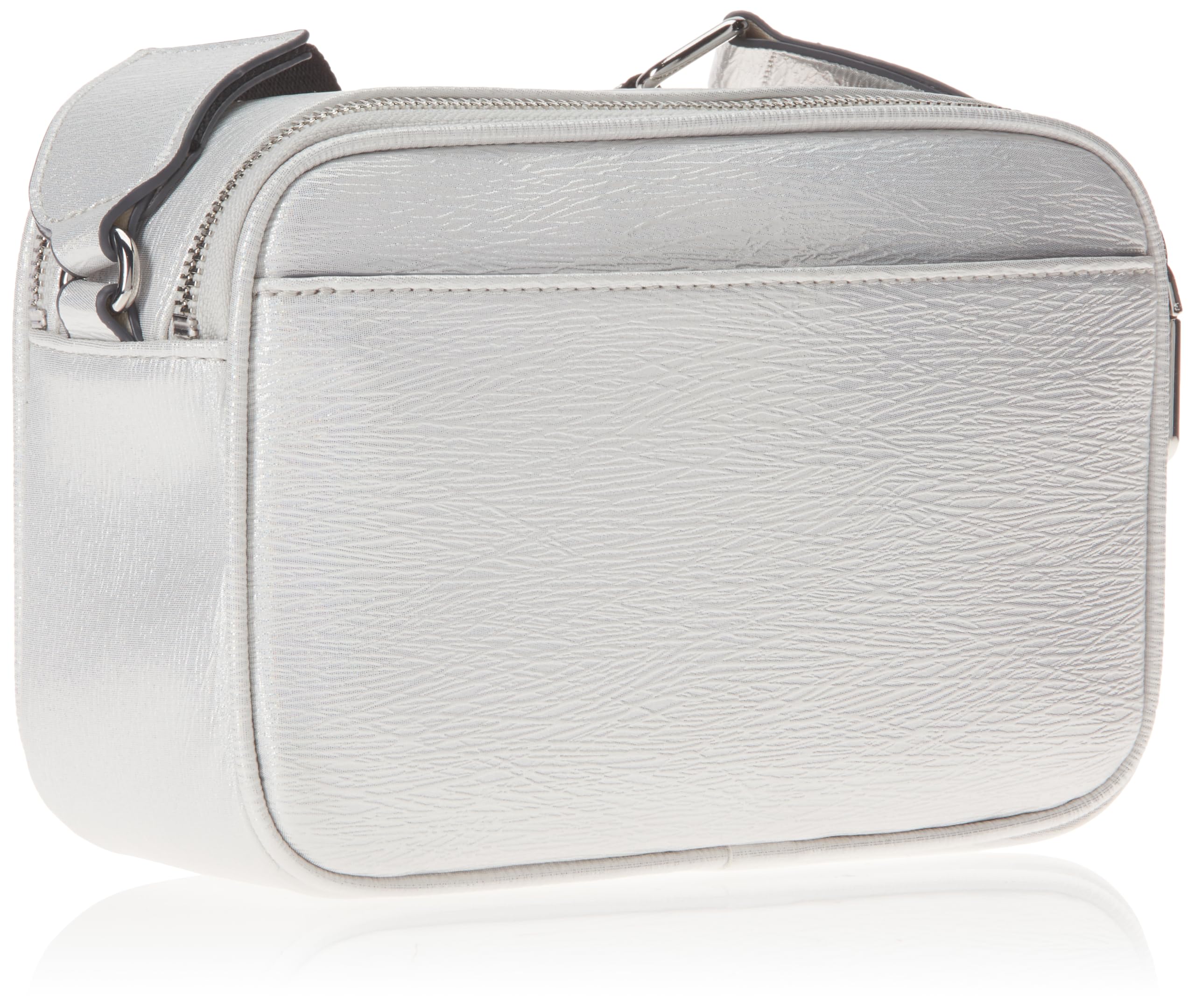 Karl Lagerfeld Paris Maybelle Crossbody Bag - Elegant Pearl & Silver Designer Purse for Women | Perfect for Evening Parties, Date Nights & Special Occasions