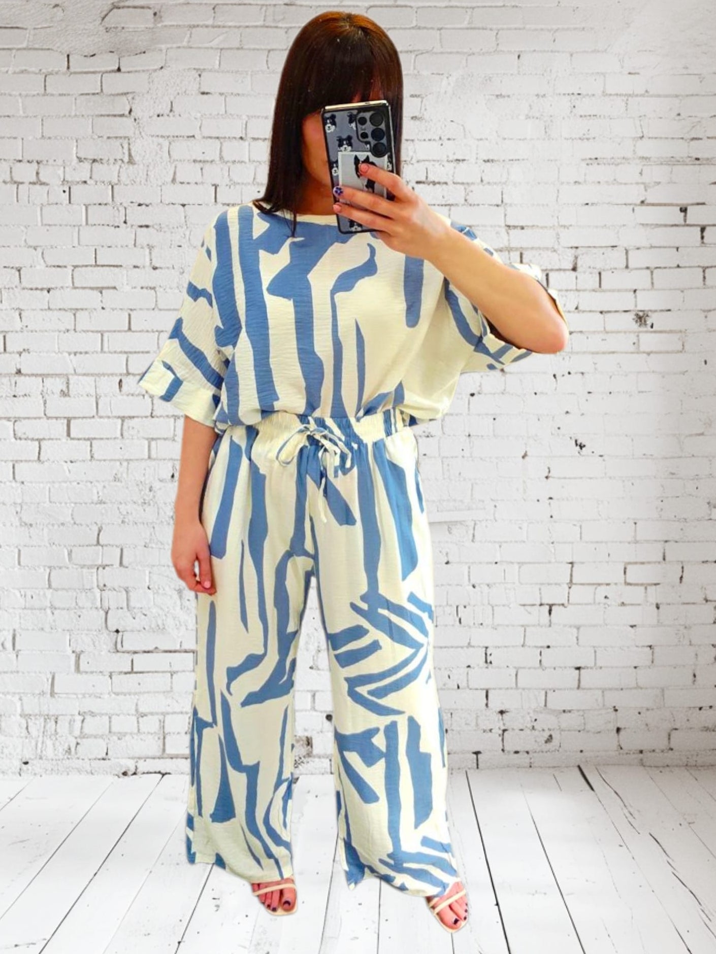 Cosima Women's 2-Piece Matching Outfit Set - Casual Summer Lounge Wear for Home, Beach & Vacation