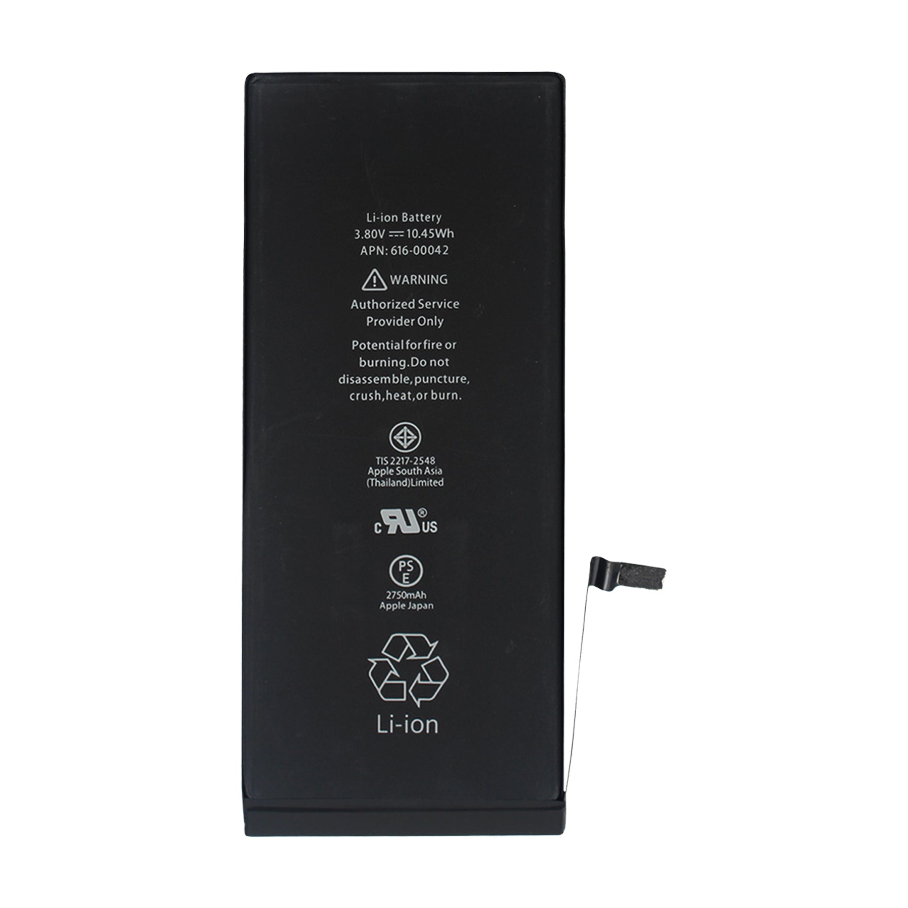 Original iPhone 6s Plus Replacement Battery - High Capacity 2750mAh - Long Lasting Power for iPhone 6s Plus - Perfect for Gaming, Streaming & Heavy Usage