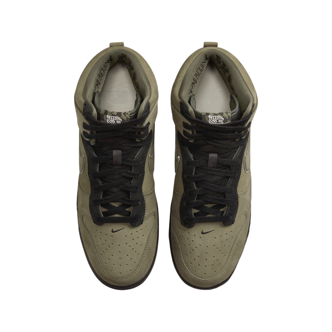 Nike Dunk High SP Men's Sneakers - Medium Olive & Black Colorway | Stylish & Comfortable for Casual Wear, Street Fashion, and Everyday Use