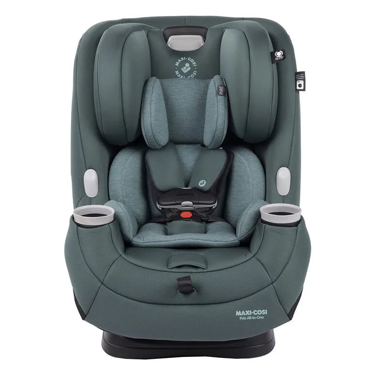 Pria 3-in-1 Convertible Car Seat for Toddlers & Infants | Essential Green | Safe & Comfortable for Travel, School, and Family Road Trips
